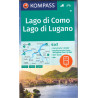 Kompas 91 Lago di Como Lago di Lugano 50 000