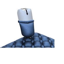 Hannah Curt 6 true navy lehka nafukovaci obdelnikova karimatka 5