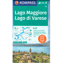 Kompas 90 Lago Maggiore Lago di Varese 50 000