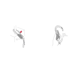 Ocun Captur Lite red tlumic padu na zajistenych cestach via ferrata - brzda 1