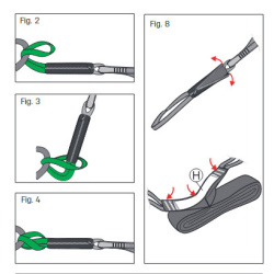 Ocun Captur green 05633 tlumic padu na zajistenych cestach via ferrata - brzda 2