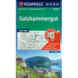 Kompas 229 Salzkammergut 50 000