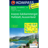 Kompas 020 Inneres Salzkammergut Hallstatt Auseerland mapa