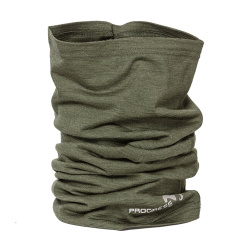 Progres D MW Tube unisex mulifunkcni satek - nakrcnik - tubus 100 Merino khaki melir