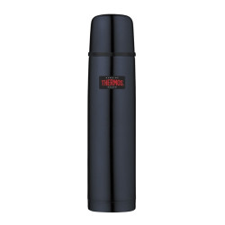 Thermos Mountain FBB 1l nerezova termoska s tlacitkovym uzaverem a salkem - tm. modra