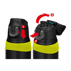 Thermos Sport FHQ 1000 ml hydratacni termoska pro sportovce - tmave modra 140071 6