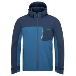 Kilpi Ravio M tmave modra SM0126KIDBL panska softshellova bunda s kapuci 5