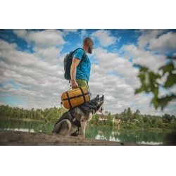 Husky Enjoy Long blue orange trisezonni spaci pytel prodlouzeny na postavu do 205 cm 5