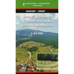 DIMAP Muntii Sureanu/Kudzsiri 1:50 000 turistická mapa