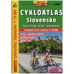 SHOCart Slovensko 1:75 000 cykloatlas