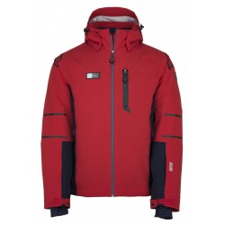 Kilpi Carpo-M červená pánská nepromokavá zimní lyžařská bunda