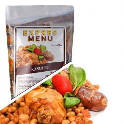 Expres Menu Kasulet 600 g 2 porce sterilované jídlo na cesty