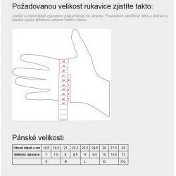 _Leki CC Shark black unisex vodoodpudive rukavice na bezky nordic walking turistiku zmeren