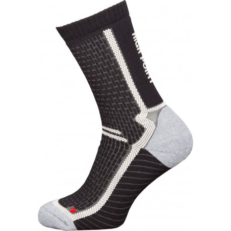 High Point Trek 3.0 black/grey trekové ponožky