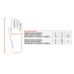 _R2 Cruiser ATR28C cerna ruzova damske slabsi softshellove vetruodolne rukavice zmereno