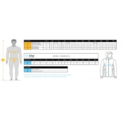 _Kilpi Pyramiden Man cerna SM0115KIBLK panska lehka perova bunda DWR zmereno