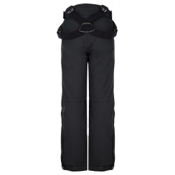 Kilpi Gabone Junior cerna SJ0403KIBLK detske zimni vodeodolne lyzarske kalhoty 1