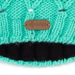 Kilpi Crochy W tyrkysova SL0603KITRQ damska detska zimni pletena cepice 1