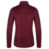 Kilpi Willie W tmave cervena SL0507KIDRD damske funkcni triko dlouhy rukav kratky zip 1