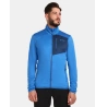 Kilpi Tomms Man modra UM0208KIBLU panska funkcni sportovni celorozepinaci mikina