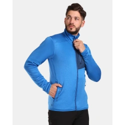 Kilpi Tomms Man modra UM0208KIBLU panska funkcni sportovni celorozepinaci mikina 1
