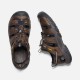 Keen Targhee III  Sandal M bison/mulch pánské kožené outdoorové sandály1