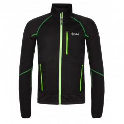 Kilpi Nordim-M černá - zelená pánská větruodolná bunda