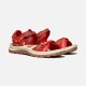 Keen Terradora II Open Toe Sandal W dark red/coral dámské outdoorové sandály i do vody4