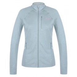 Husky Alou L faded mint damska funkcni sportovni mikina celorozepinaci Merino vlna 2