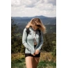 Husky Alou L faded mint damska funkcni sportovni mikina celorozepinaci Merino vlna 3