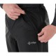Kilpi Alpin-U černá unisex lehké sbalitelné nepromokavé kalhoty5