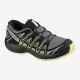 Salomon XA Pro 3D CSWP J 411241 gargoyle/black/charlock dětské nízké nepromokavé boty