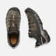 Keen Targhee III WP M black olive/golden pánské nízké nepromokavé kožené trekové boty1