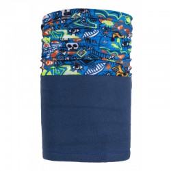 Kilpi Minion-J modrá dětský/juniorský multifunkční zateplený zimní šátek fleece