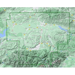 TerraQuest Podhali Podhale Tatry Spisz Orawa 50 000 turisticka mapa laminovana 6